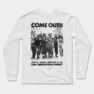 Come Out! Retro Gay Long Sleeve T-Shirt